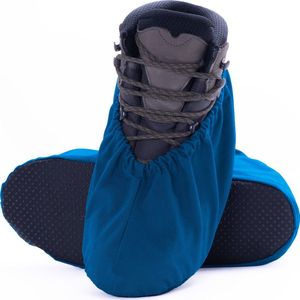 Nesto's® Herbruikbare Overschoenen - Wasbaar - Anti Slip - Schoenovertrek - Schoenhoesjes - Herbruikbaar - Nylon - Maat 36-42 - Licht Blauw