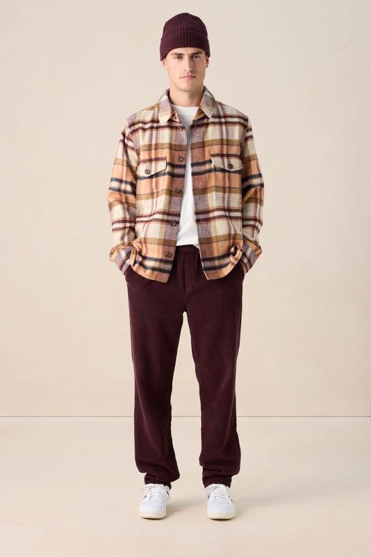 Sissy-Boy - Oranje geruit overhemd