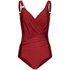 Eomenie Push-up badpak voor dames, luipaard, XL