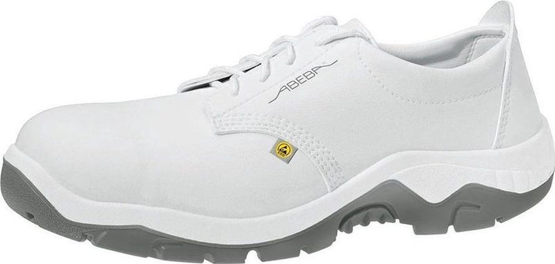 Abeba 32131 S2 werkschoenen | laag model | dames & heren | wit | met stalen neus | ESD | maat 45