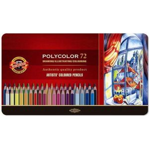 Koh-I-Noor Polycolor 72 kleurpotloden