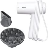 Braun HD2.21 - Föhn - 2200W - IONTEC - Lichtgewicht Haardroger met Diffuser en Blaasmond