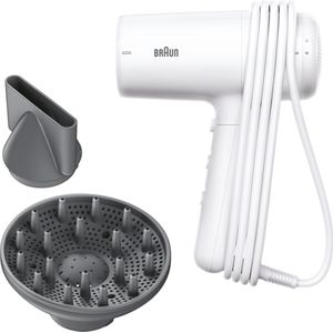 Braun HD2.21 - Föhn - 2200W - IONTEC - Lichtgewicht Haardroger met Diffuser en Blaasmond