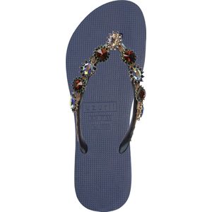 Uzurii Monroe blauw slippers dames (18.197.05)