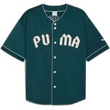 PUMA - Oversized Basebalshirt - Groen - Heren