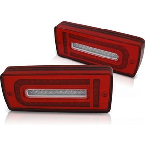 Achterlichten MERCEDES W463 G-CLASS 07-17 ROOD WIT