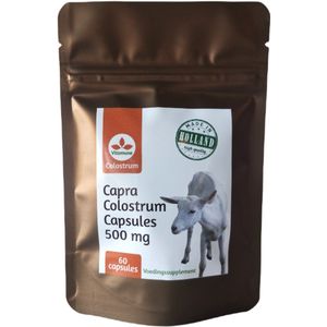 Geiten colostrum capsules 60 capsules - Nederlandse geiten biest gevriesdroogd