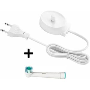 Oplader voor Oral-B tandenborstel – inductie – 100-240V – inclusief borstel