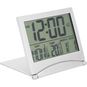 Digitale Klok Kalender - Compacte Alarmklok met Kalender en Temperatuur meter voor Bureau of Slaapkamer