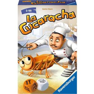 Ravensburger La Cucaracha Pocket - Gezelschapsspel voor 2-4 spelers vanaf 5 jaar