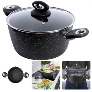 Cheqo® Braadpan Inductie - Ø20cm - 3mm Dikte - Soft Touch Handvat - 1.8kg - Alle Warmtebronnen - Vaatwasserbestendig - Non-Stick - Keramische Coating