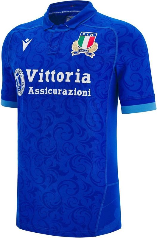 Authentiek Thuis Shirt Italië Rugby 2024/25