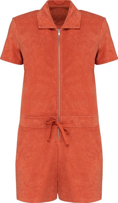 Native Spirit Ecologisch badstof jumpsuit voor dames NS5002 - Pomelo - L