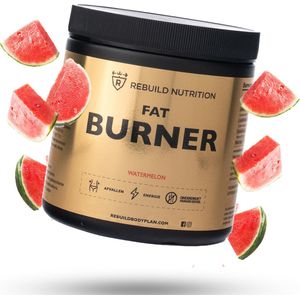 Rebuild Nutrition FatBurner / Vetverbrander - Verhoogt Vetverlies - Onderdrukt Hongergevoel - Afvallen - Geeft Energie - Watermeloen smaak - 30 doseringen - 300 gram