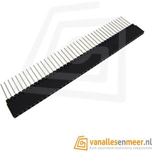 header 1x40 pins 2.54mm - Geschikt voor Arduino