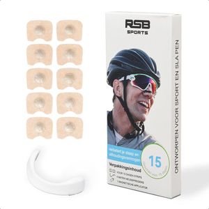 Magnetische Neusstrips voor Betere Ademhaling - Neusspreider set - Neuspleister - antisnurk - Sportstrip - Betere neusademhaling - Neustape - Wit