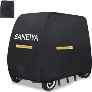 Waterdichte scooterhoes voor buitenopslag - 420D Oxford stof met reflecterende strepen