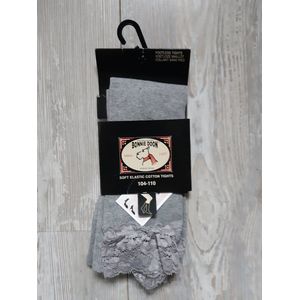 Bonnie Doon capri lace legging maat 104/110 grey heather