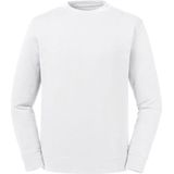 Russell Unisex Volwassenen Pure Organic Reversible Sweatshirt (Wit)