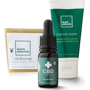 Dutch Natural Healing - CBD proefpakket (3 items)