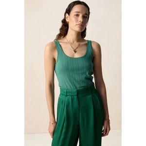 Sissy-Boy - Groen rib singlet