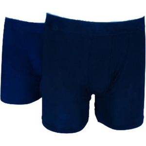 Hipperboo® Bamboe Onderbroeken - Maat M - 2 paar - Ondergoed - Boxershort - Blauw/Zwart