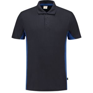 Tricorp 202004 Poloshirt Bicolor - Marineblauw/Koningsblauw - 6XL