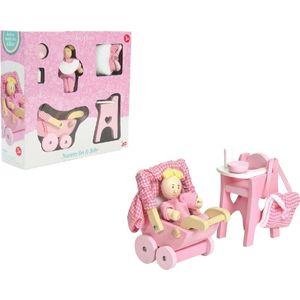 Le Toy Van Poppenhuismeubels Babyset - Hout