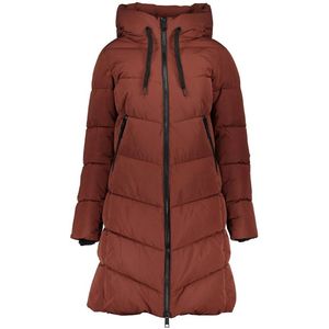 Geisha - Jas Lang - Camel - Dames - Donsjack met Capuchon