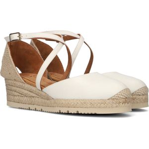 Unisa Caude Espadrilles - Zomer Schoenen - Dames - Wit - Maat 41