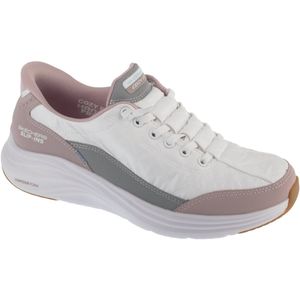 Skechers Dames Contour Foam Sneaker, Wit, 6.5 UK, Wit, 39.5 EU