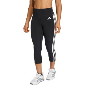 adidas Performance Optime Essentials Workout 3-Stripes 3/4 Legging - Dames - Zwart