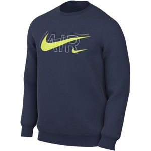 Nike - Sweater - Donker Blauw - Mannen - Maat S