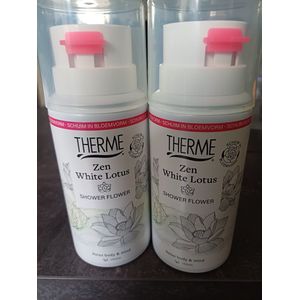 Therme zen white lotus shower flower 150ml