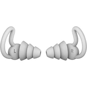 Oordoppen | Earplugs | Wit| Gehoorbescherming | Siliconen oordoppen | 20 DB | Geluiddempende oordoppen | Slaap comfort | Anti-snurk | Festival | Muziek dempend | Wasbaar |