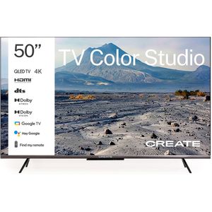 CREATE - QLED 4K 50"" Smart TV met antireflectiescherm en gekleurde lijst - TV COLOR STUDIO