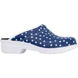 Skolys - F-720.10 - Klompen - Blauw/Wit Met Stippen