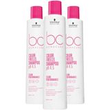 Schwarzkopf Professional Bonacure Color Freeze Shampoo - 3 x 250 ml - Voordeelverpakking