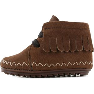 Baby | Eerste stapschoenen | Meisjes | Dark Brown | Leer | Shoesme | Maat 22