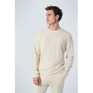 No Excess Mannen Lange Mouwen T-Shirt Zand XXL