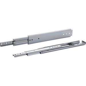 Set ladegeleiders 160cm 64"" volledig uitschuiven en 250 kg belastbaar - 2 stuks heavy duty lange zware robuuste lade rails kogellager 1600mm 64 inch voor bedrijfswagen
