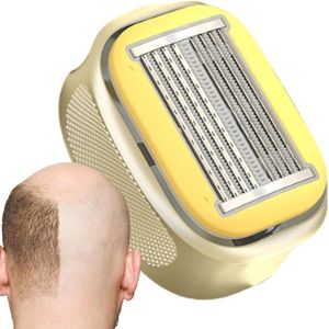 1-delige handmatige tondeuse - Hoofdhuidtrimmer - Nat en droog gebruik - Draagbaar scheerapparaat - Verzorgingstool voor alle lichaamsdelen - Huidvriendelijke onderhoudsset - Geschikt voor mannen en vrouwen voor dagelijks gebruik, onderweg en op reis