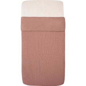 Witlof For Kids Ledikantdeken Tuck-Inn Dusty Pink Waves 60 x 120 cm