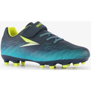 Dutchy Vision FG kinder voetbalschoenen blauw geel - Maat 28 - Uitneembare zool