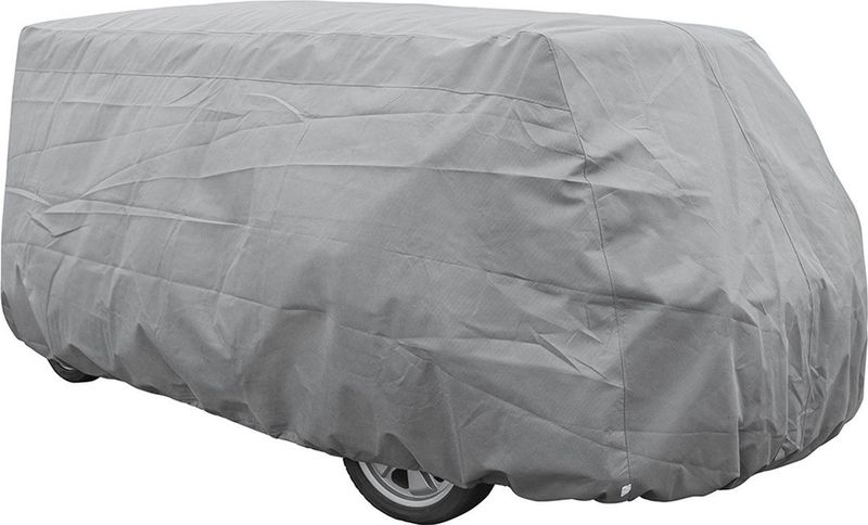 ProPlus Buscamperhoes Volkswagen T1/T2/T3 - 615 x 210 x 227 cm - Camperhoezen - Beschermhoes - Tegen Schimmelvorming - Afdekhoes - Waterdicht en UV-bestendig - 4-laags non-woven PP-stof 160g/m² - Inclusief Opbergtas - Grijs