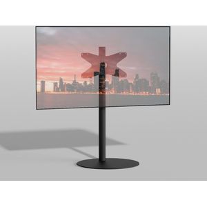 Barkan TV en monitor muurbeugel Kantelbaar. 32-90 inch zwart