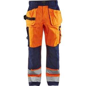 Blaklader Werkbroek High Vis 1533-1860 - High Vis Oranje/Marineblauw - C152