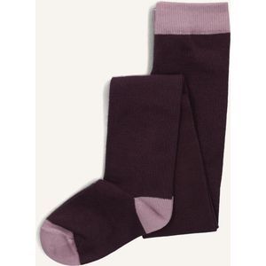 Your Wishes Plain Knit Knitted Tights Beenmode Meisjes - Bordeaux - Maat 110/116