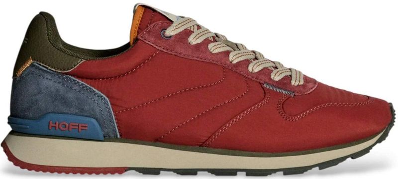 HOFF - Track & Field - Leren Schoenen - Rood - Casual