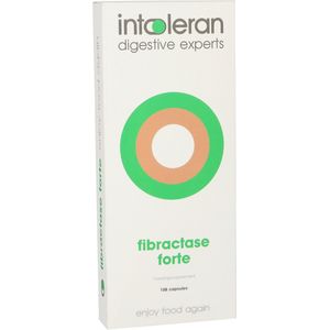 Intoleran Fibractase Forte - 108 capsules - Enzympreparaat